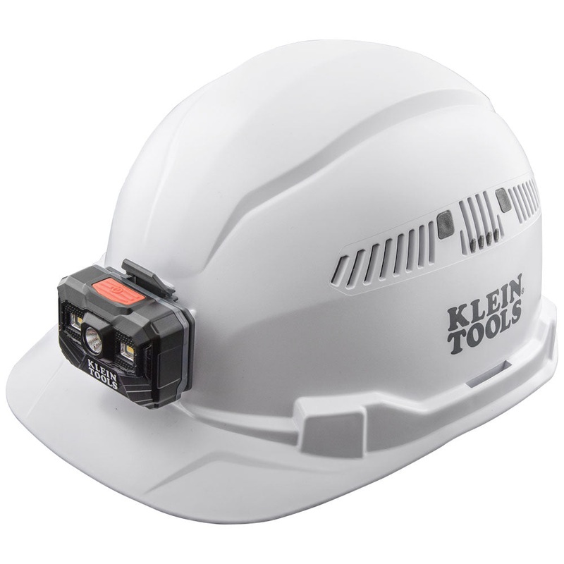 KLEIN TOOLS Cap Style Hard Hat w/ Headlamp