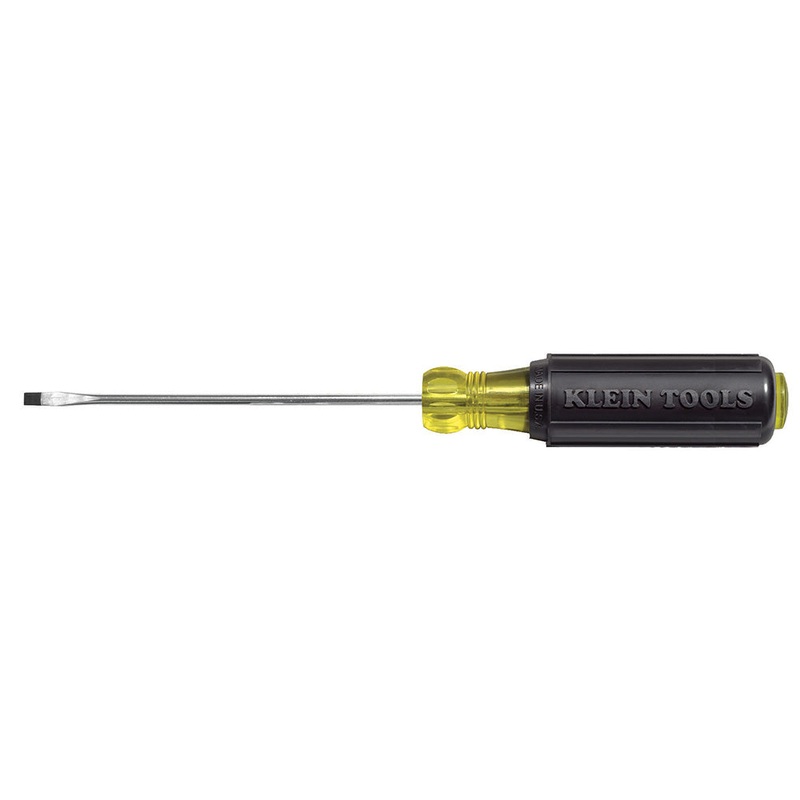 KLEIN TOOLS Mini Screwdriver, 3/32-Inch Cabinet Tip, 3-Inch