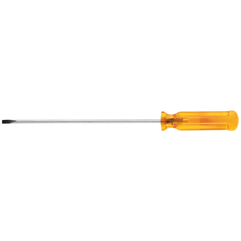 KLEIN TOOLS 1/8" Cabinet Screwdriver, 6" Shank