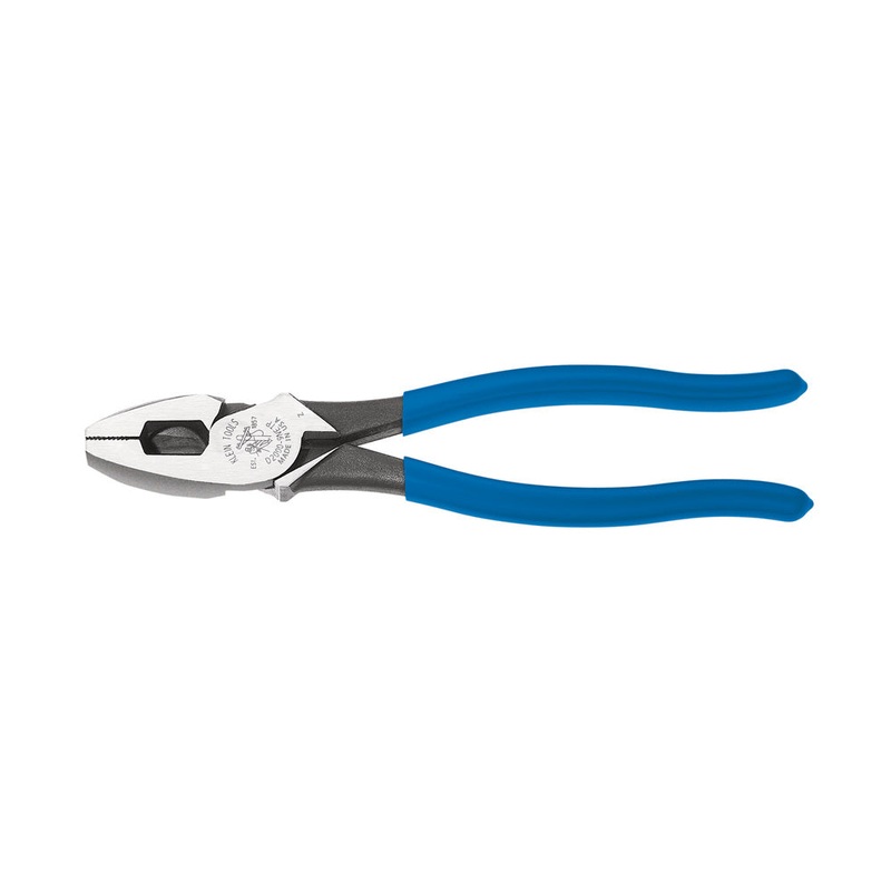 KLEIN TOOLS 9" Heavy-Duty High Leverage Side Cutting Fish Tape Pulling Pliers