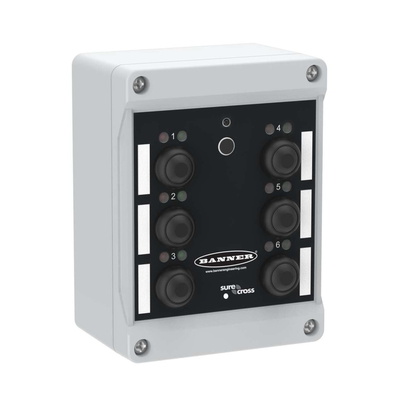 Banner 802733 | DX80N2Q120BL-RG NB | Wireless Q120 Pendant Node 2.4 GHz