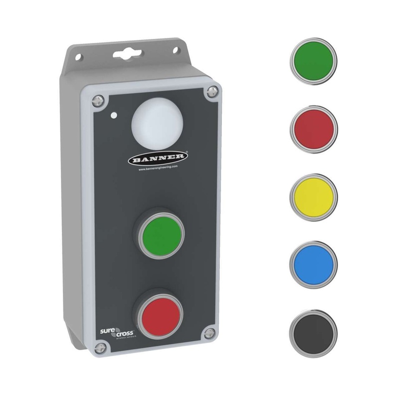 Banner 806113 | DX80N9Q120PPB11 | Wireless Q120 Pendant Node 900 Mhz