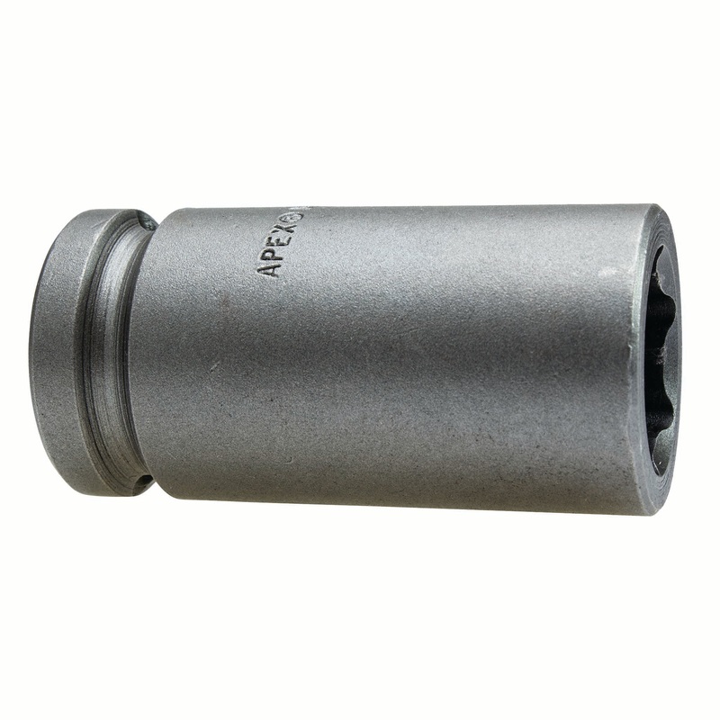 Metric Hex || 6-Point || Fixed Magnet || Impact Socket || 1/2" to 5/8" Square Drive