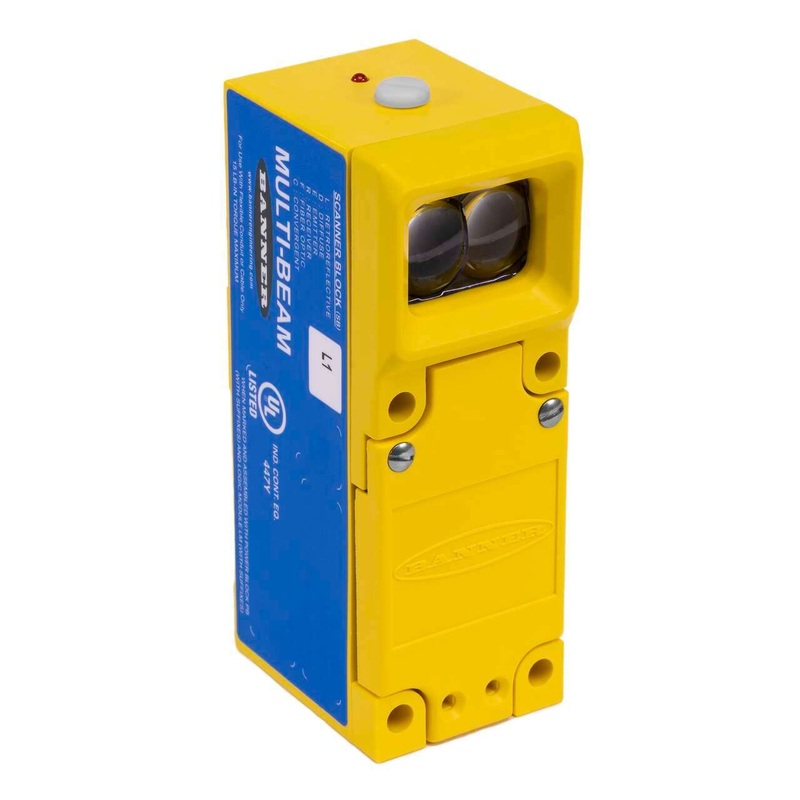 Banner 17562 | SBL1 | MULTI-BEAM: 3/4-Wire Scanner Block - Retro