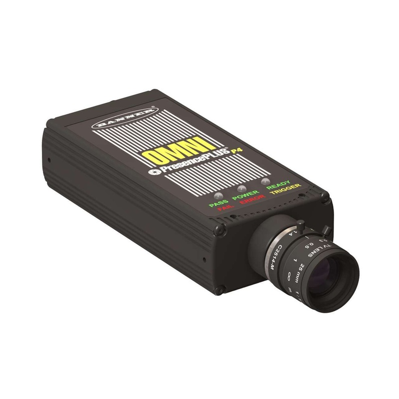 Banner 79922 | P4OI-BCOC | PresencePLUS P4 Omni In-Line w/BCR&OCR-OCV