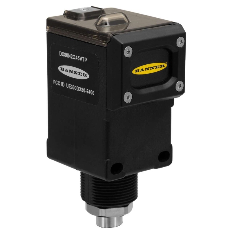 Banner 806263 | DX80N9Q45VTP | Wireless Q45 Vibration and Temperature Node