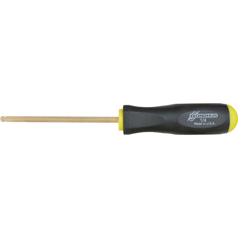 Inch Hex Screwdriver || Ball-End