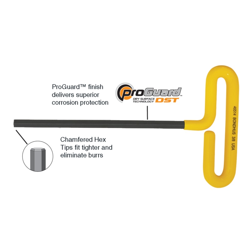 Metric Hex T-Handle Screwdriver || ProGuard || Cushion Grip || Loop