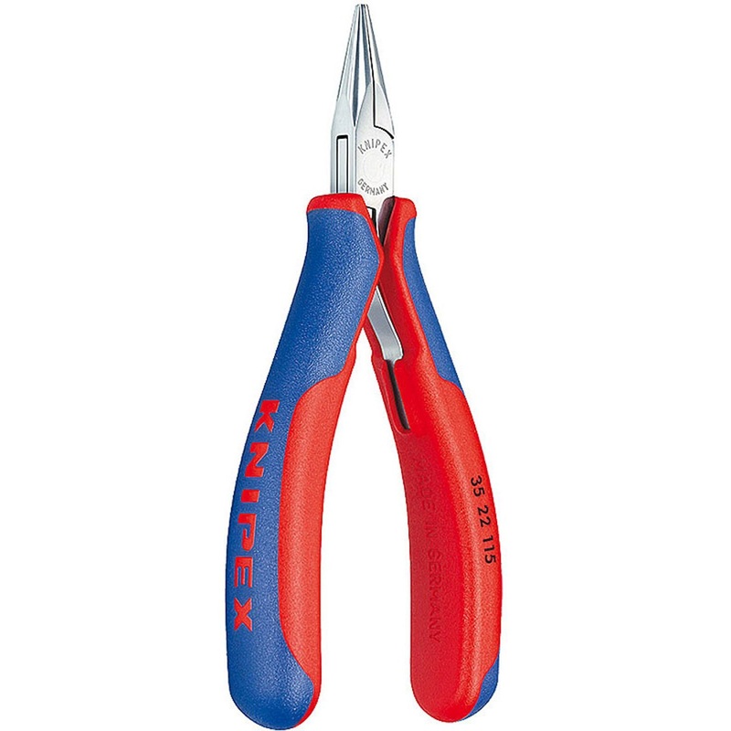 Knipex Tools - Chain Nose, Smooth Jaw Pliers, Multi-Component