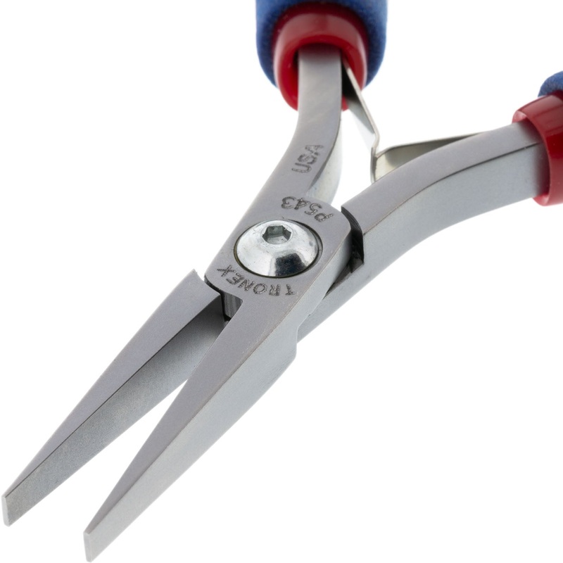 P543/P743  Flat Nose Pliers - Long Nose Narrow Tip