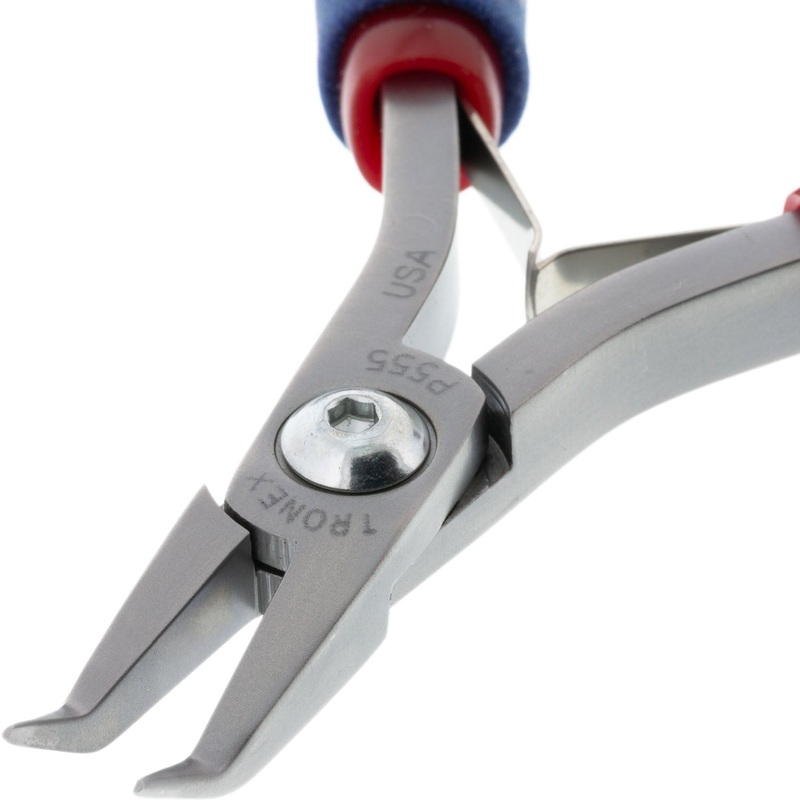 P555/P755  Bent Nose Pliers - 45 Extra Fine Tips