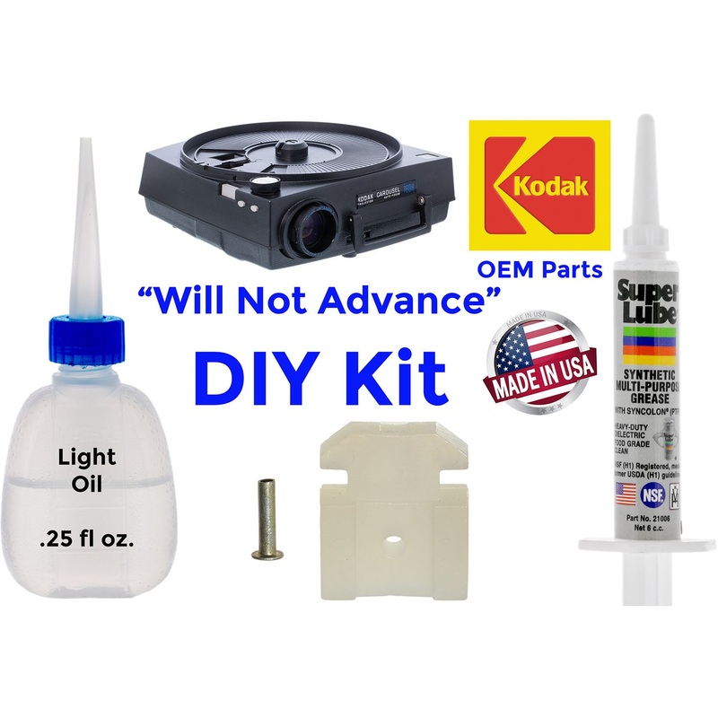 Repair Kit w/Lubricant For Kodak Carousel Slide Projector w/Manual Focus