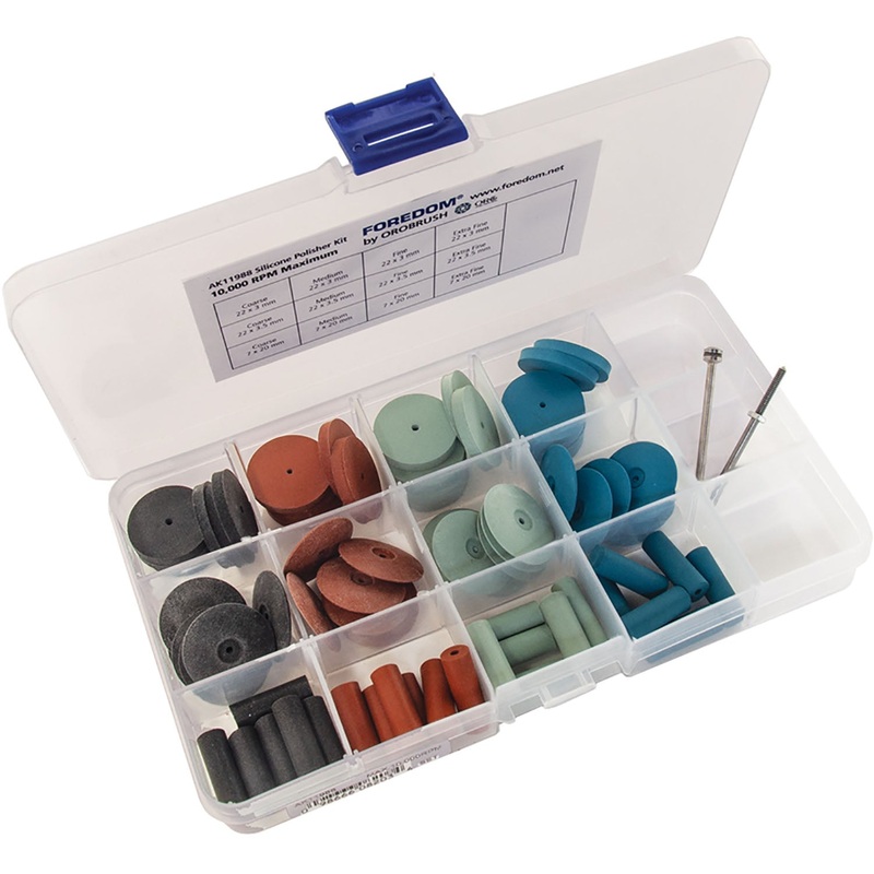 ORO - Silicon Polisher Assortment, 74pc