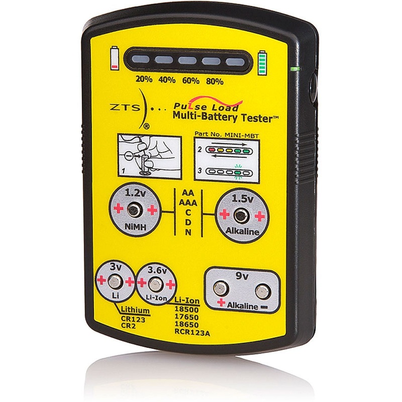 The ZTS Mini Multi-Battery Tester With Case