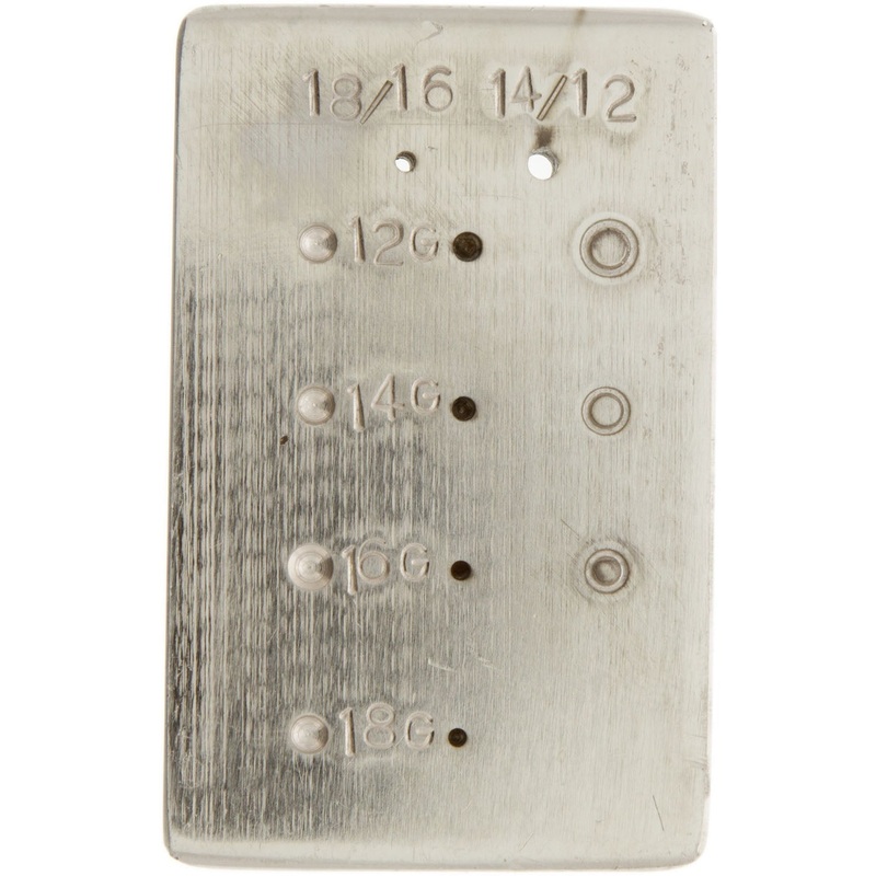 Jeweler's Basics - Steel Riveting Block