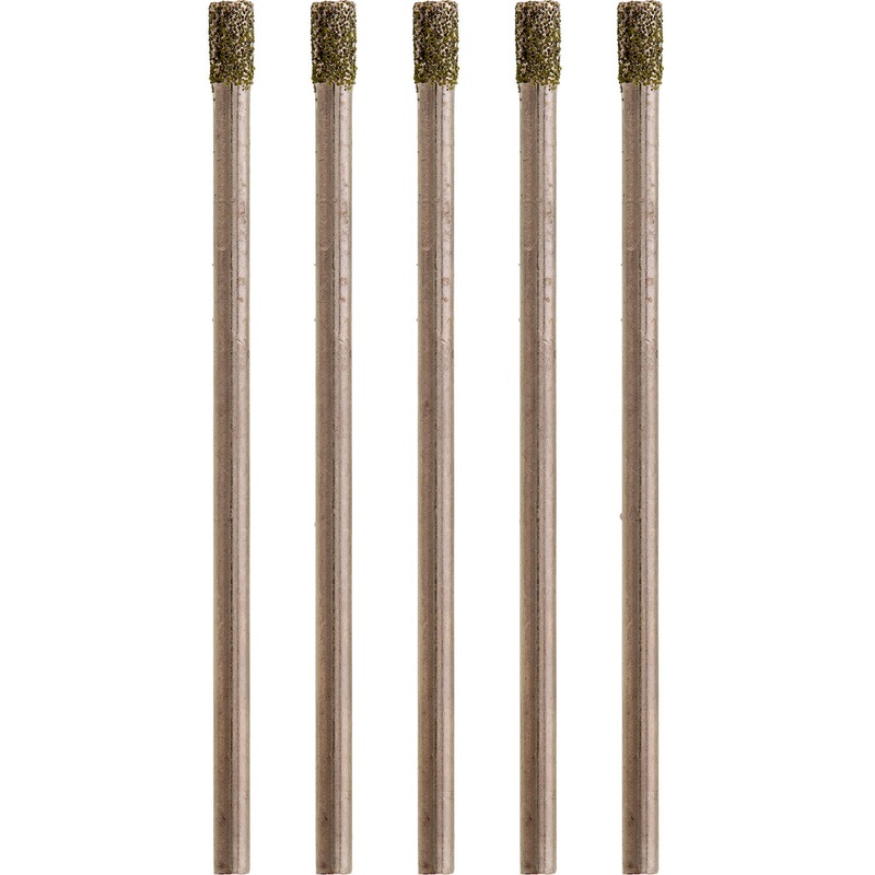Crystalite Triple Ripple Diamond Drill, 0.75 - 2.10mm