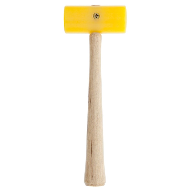 Garland Yellow Plastic Mallet, 1.25 -2.12" Face
