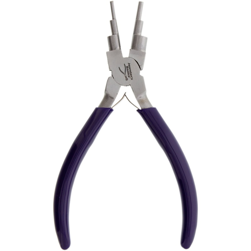 Jeweler's Basics - Pliers, Round 6 Steps (6 in 1/Wrap-n-Tap) 2mm-9mm