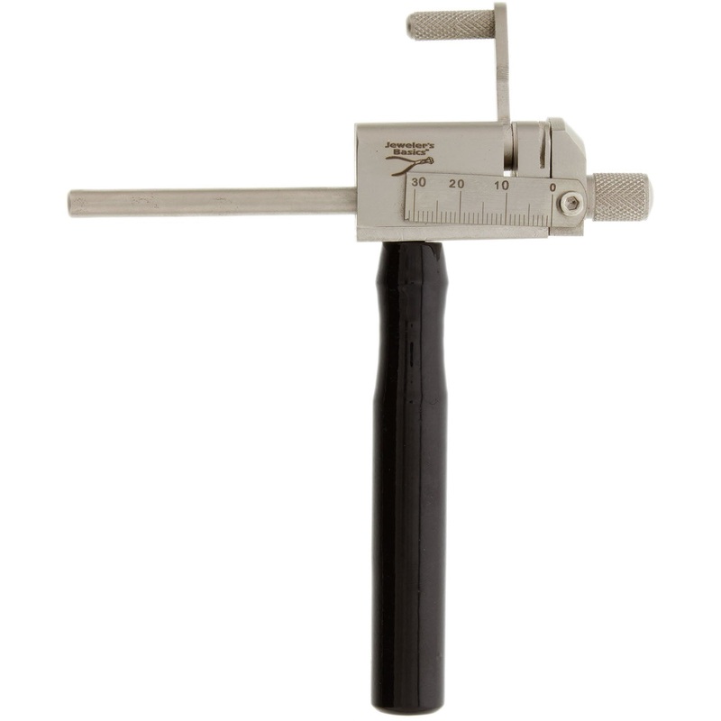 Jeweler's Basics - Tube Cutting Jig With Scale