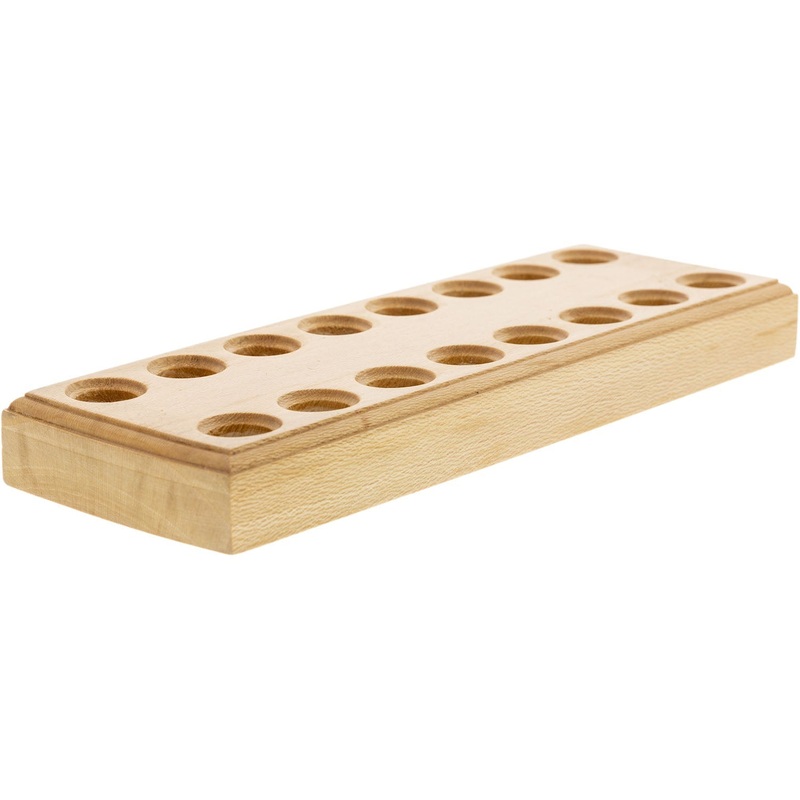 Jeweler's Basics - Wooden Pliers Stand, 16 Holes/8 Pliers