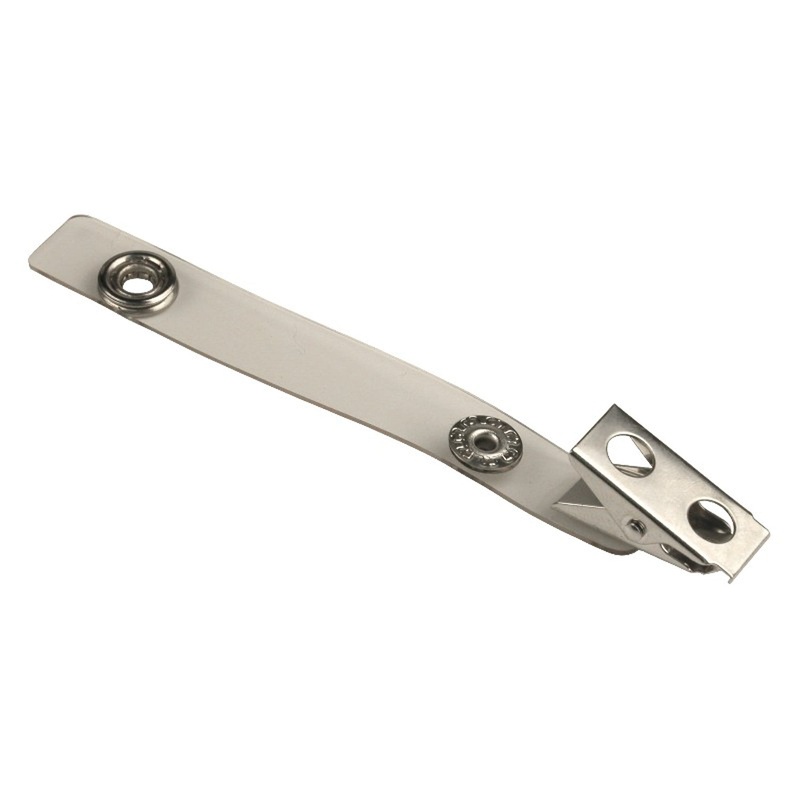 Menda - Strap Clip, Long, 3-1/2, Clear Vinyl