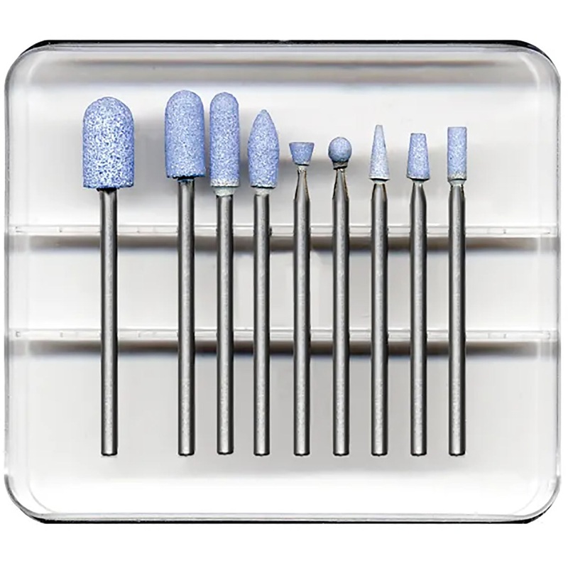 Accessory Kit, 9 Piece, CeramCut Blue Stone Points with 3/32 Shank, CK300, CK301, CK302, CK318, CK322, CK332, CK342, CK352 & CK392