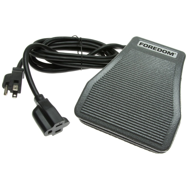 Control, Variable Speed, Foot Pedal, Cast Iron, SR, L, 3 Prong North American Plug, 115v