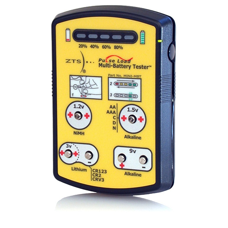 The ZTS Mini Multi-Battery Tester MBT