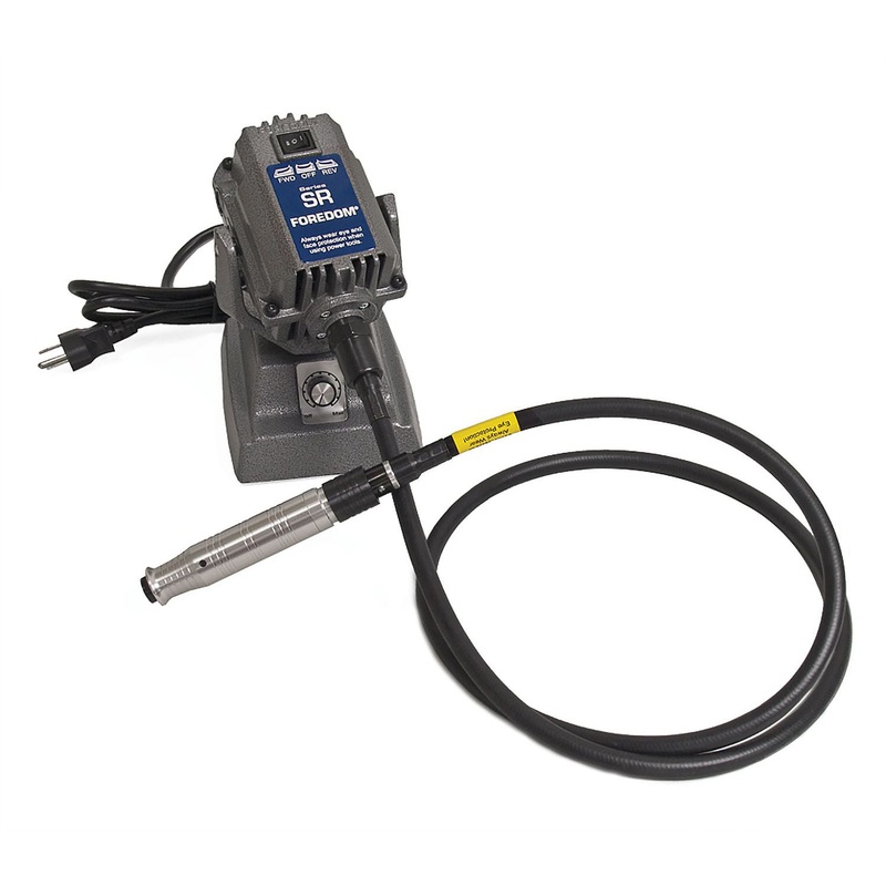 1/6 hp Bench Mount SR Motor w/ built-in control with 60 Square Drive Heavy Duty Shaft & Sheath, H.44HT Handpiece, 115v