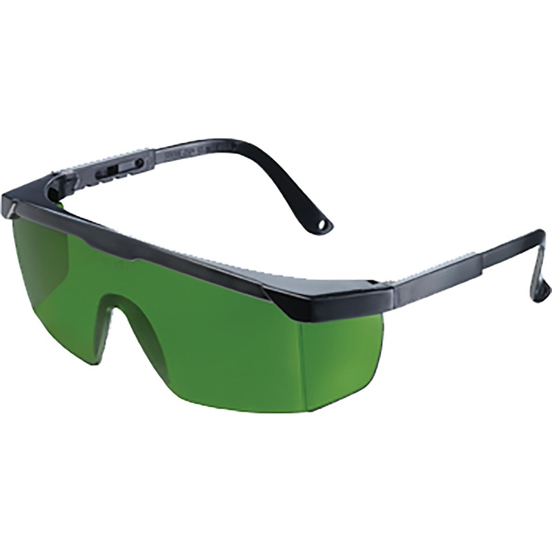 Strobe Black Frame, IR Filter Shade 5.0 Welding Glasses
