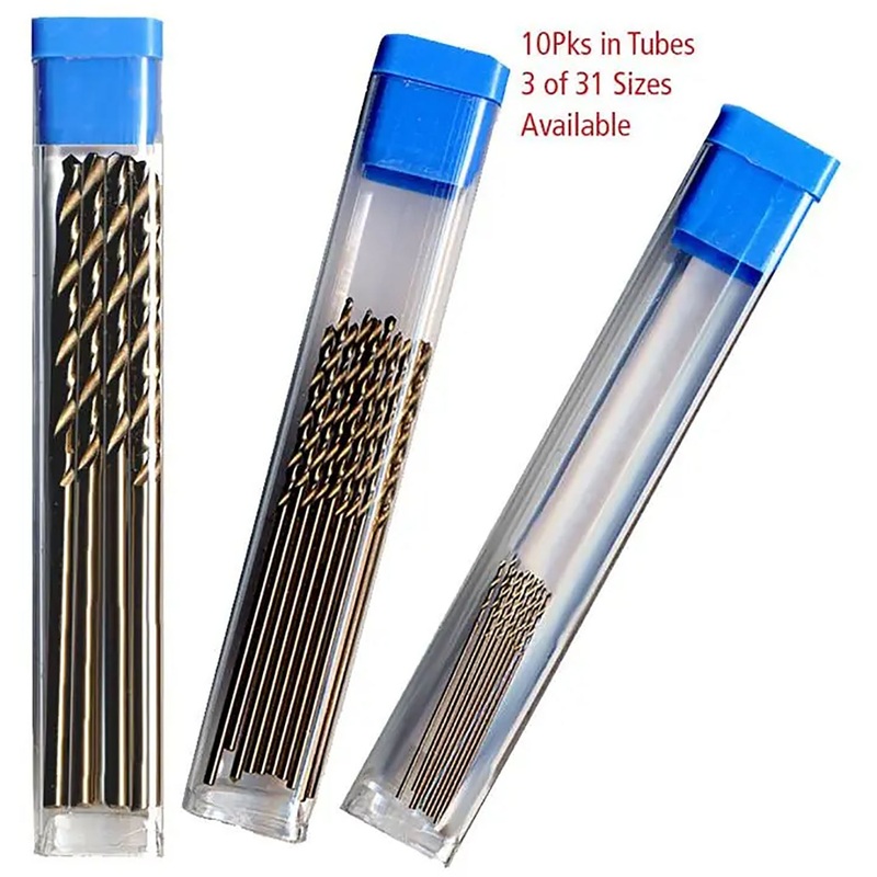 Cobalt Twist Drill, #50, 10pk