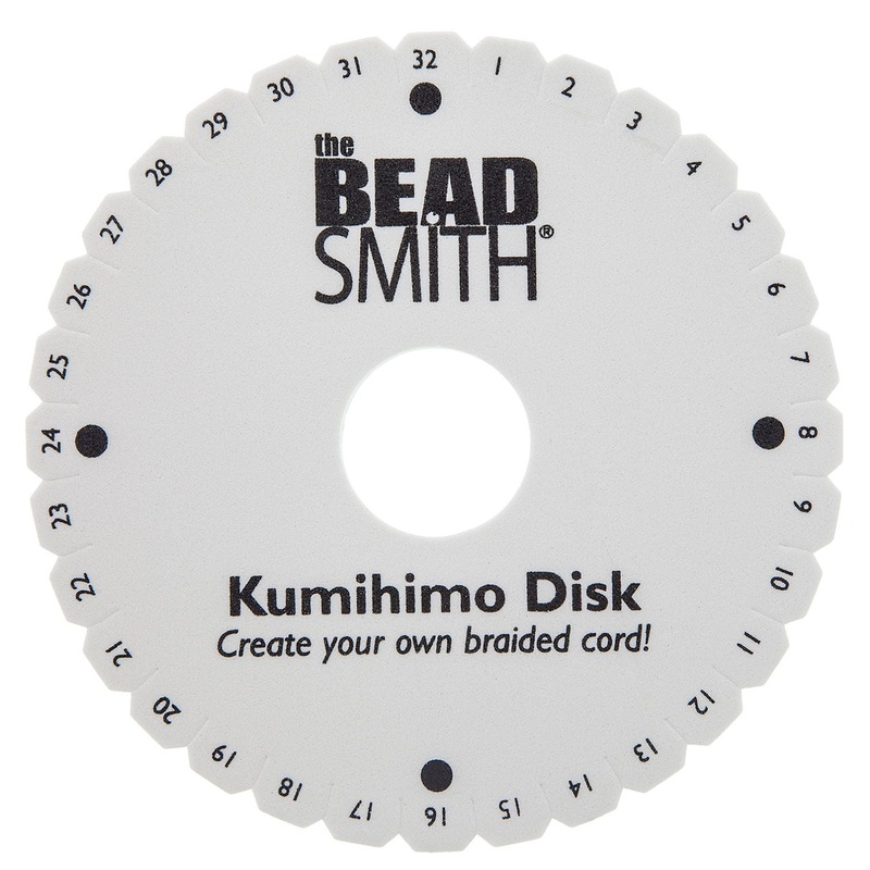 Kumihimo Disk 6, Eng Inst Ea./ 35mm Hole
