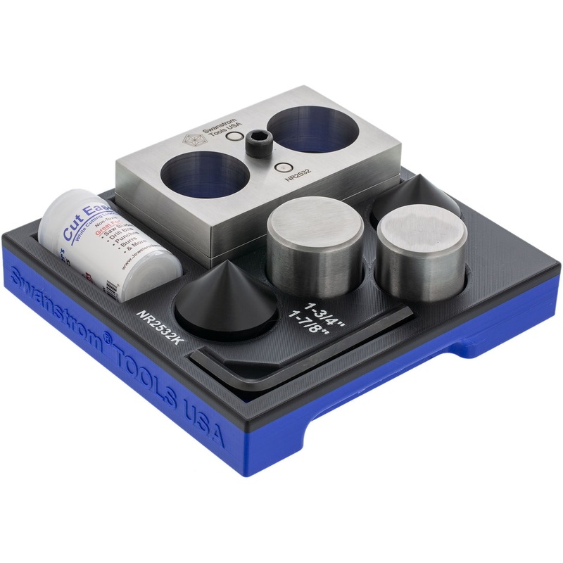 Swanstrom - Disc Cutter, Round Inch, 1.75 and 1.875 for use in a Hydraulic Press