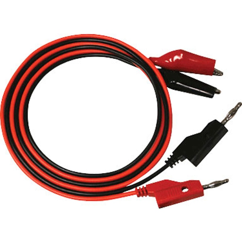 Banana to Large Alligator Lead Set