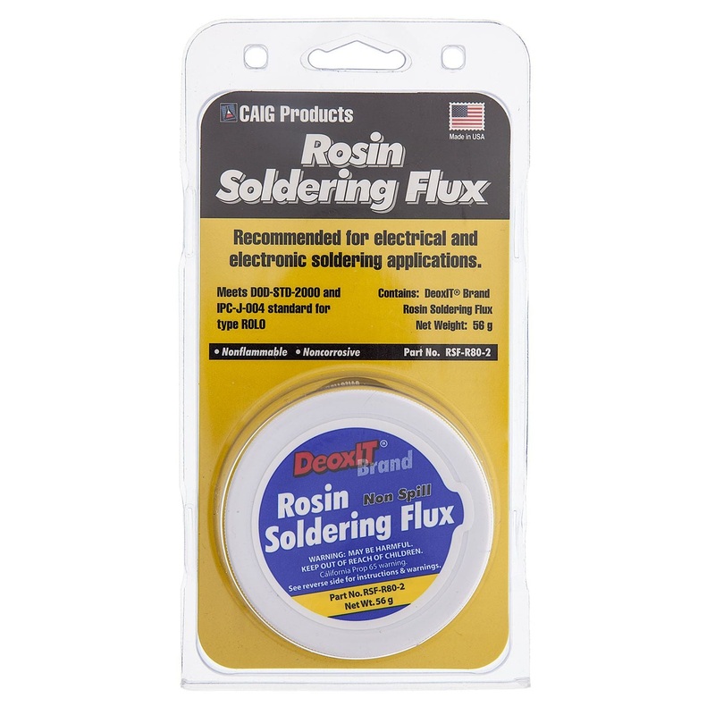 CaiKleen RSF Rosin Soldering Flux, jar Rosin 56 g