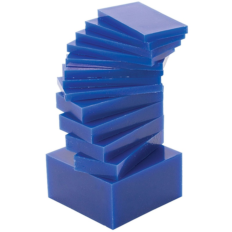 Carving Blocks Dark Grn (hard)1lb Sliced