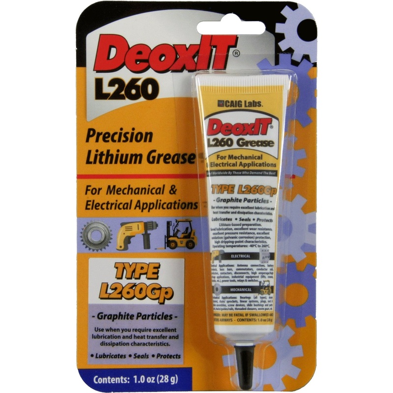DeoxITL260 Grease L260Gp, tube graphite particles 28 g