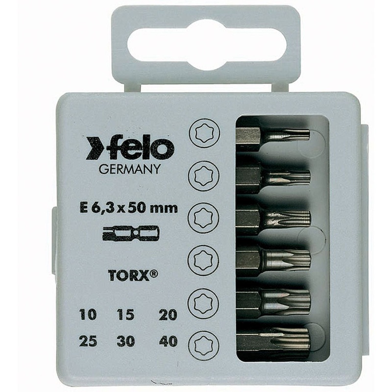 Profi Bit Box 6 Bits x 2 - Torx