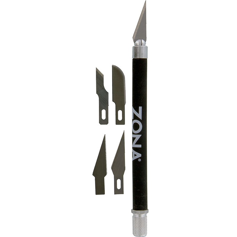 Knife, Soft Grip w/5 Blades