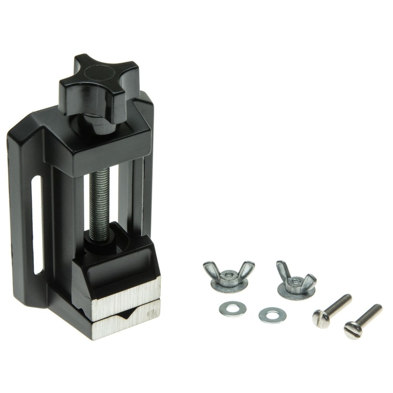 Table Top Mini Vise Jaw Wd. 13/8, Cap. 1-, ht.