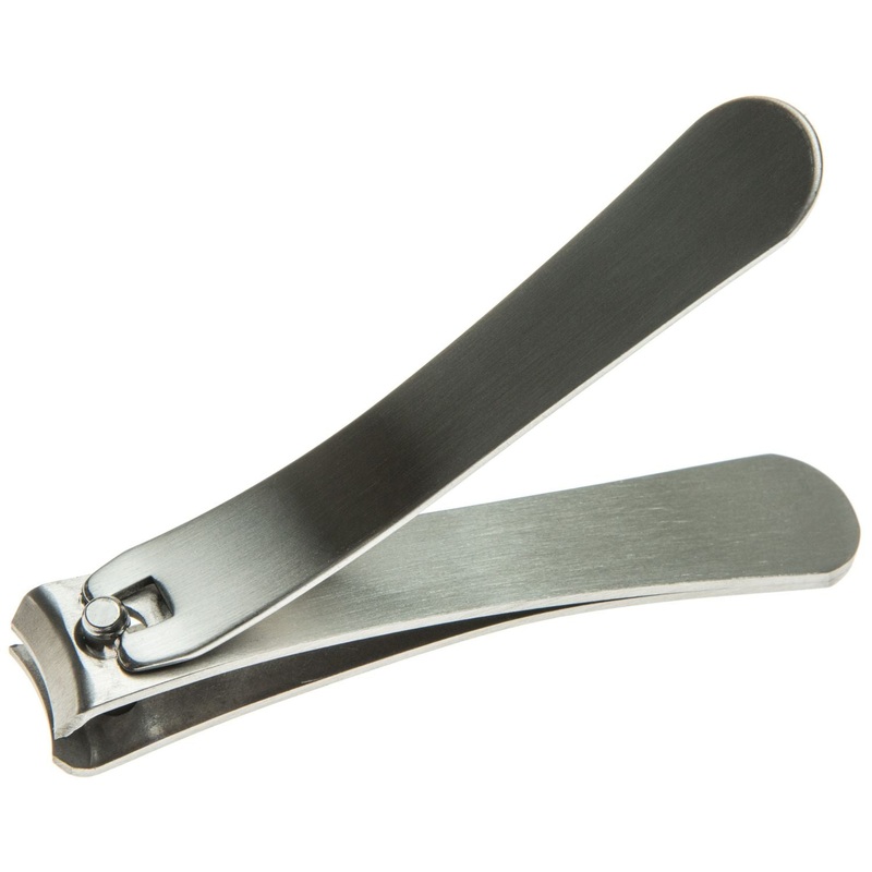 3 Stainless Steel Curved Nail Clipper