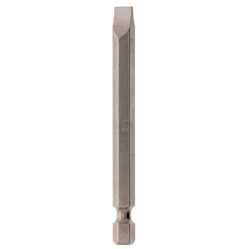Bit - Electroless Nickel Plated, Slotted, 3 Long,