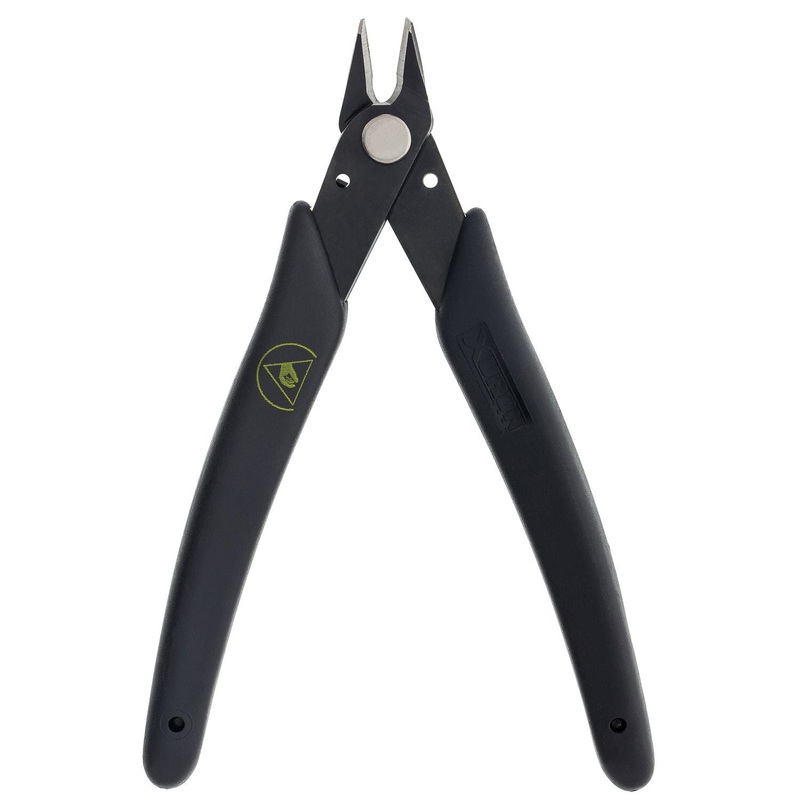 Cutters - Xuron Micro-Shear Flush - ESD, Lead Retainer (170-IIASF)
