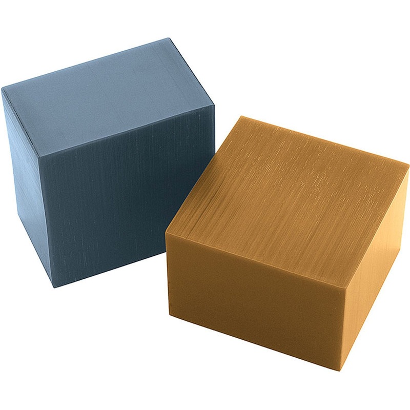 Wolf Square Block Gold