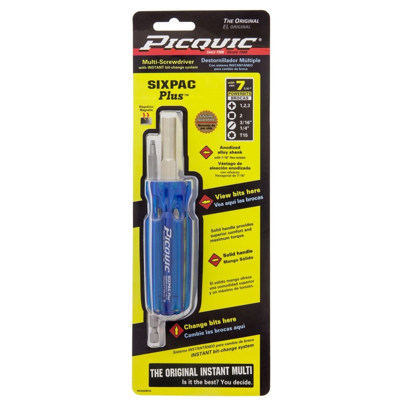 X-7 Sixpac Plus MultiBlade Screwdriver