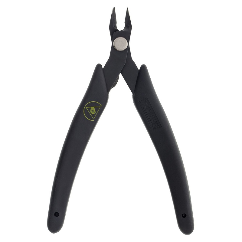 Cutters - Xuron Micro-Shear Flush Cutter, ESD Safe Grips (9250ETAS)