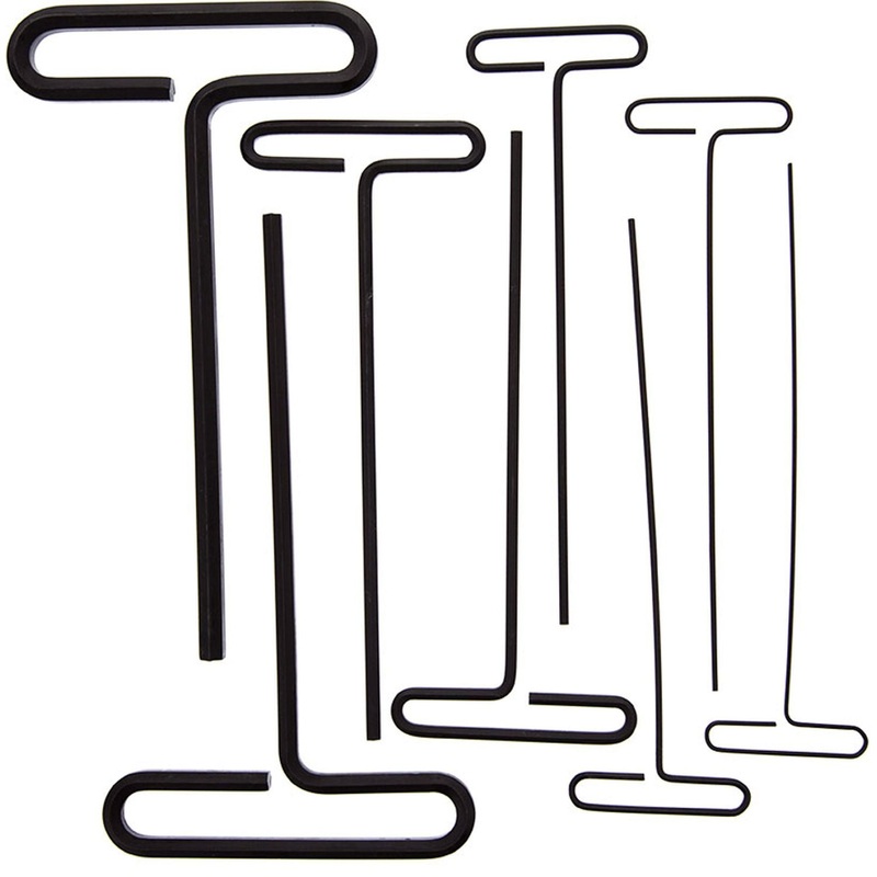 Set 8 Loop Hex T-Handle 9 2-10MM Pouch