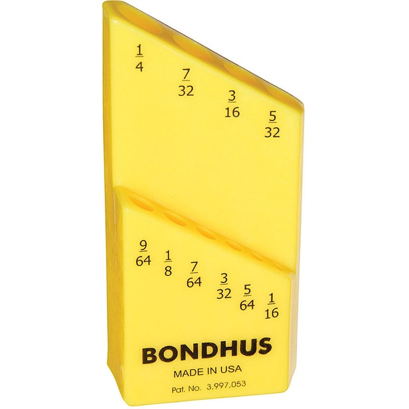 Bondhex Case Holds 10 L-Wrenches 1/16- (10 pk)