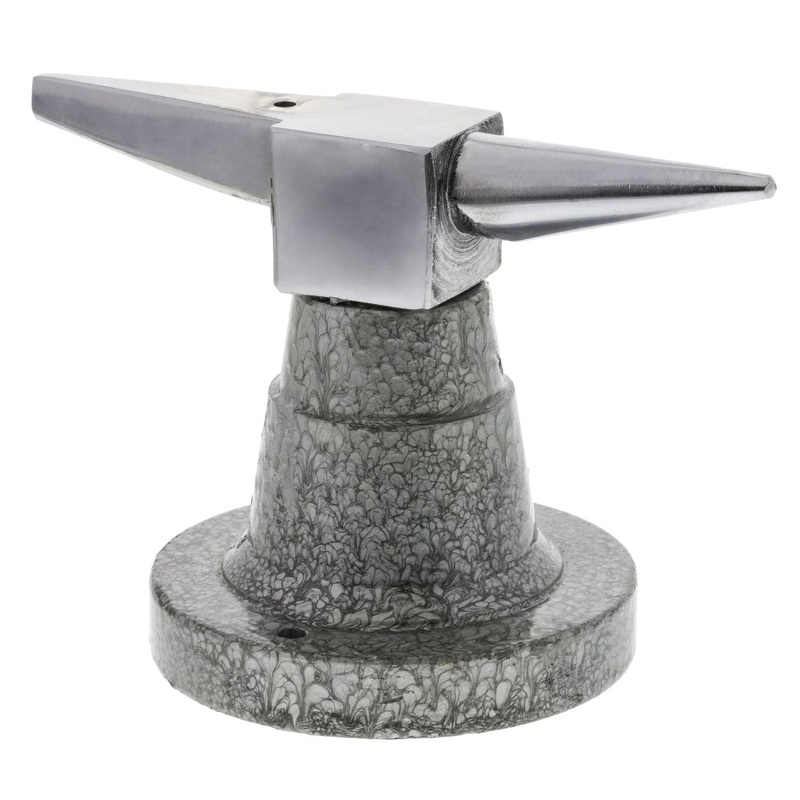 Double Horn Anvil w/Round Base 2- x 4-3/8