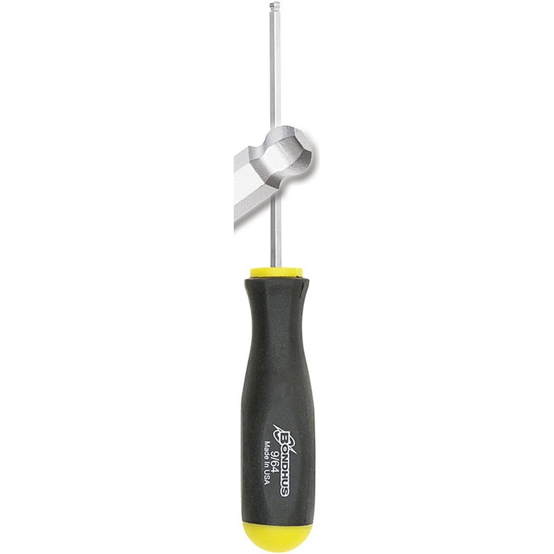 3/16 BriteGuard Plated Ball End Screwdriver (2 pk)